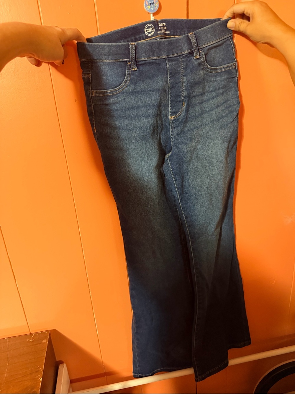 wonder nation Dark Blue Bootcut Men's Jeans